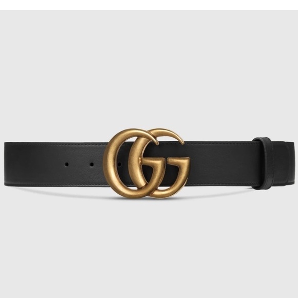 GUCCI GG Marmont Skinny Belt 80 32 - Picture 3 of 13